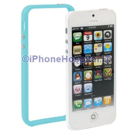 Pare-chocs Iphone 5 Bleu clair - 1