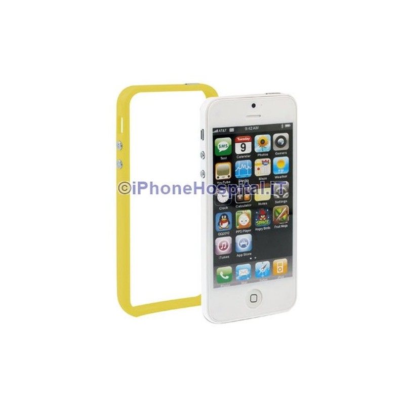 Bumper Iphone 5 Giallo - 3 Bumper Iphone 5 Giallo - 3