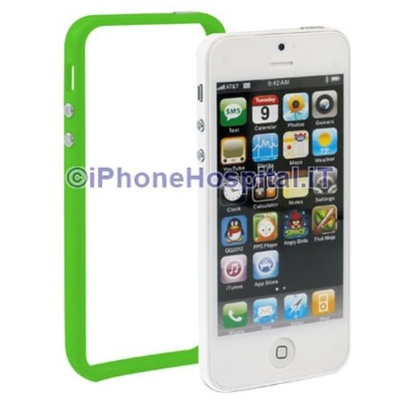 Pare-chocs Iphone 5 Vert - 1