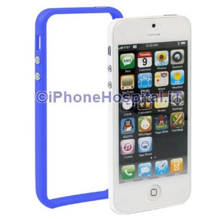 Pare-chocs Iphone 5 Bleu - 2