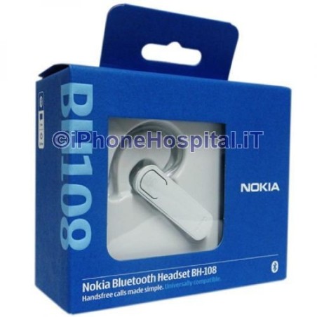 Auricular Bluetooth BH-108 Blanco