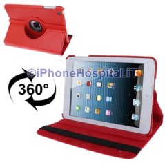 Étui magnétique iPad mini rouge intérieur noir - 4