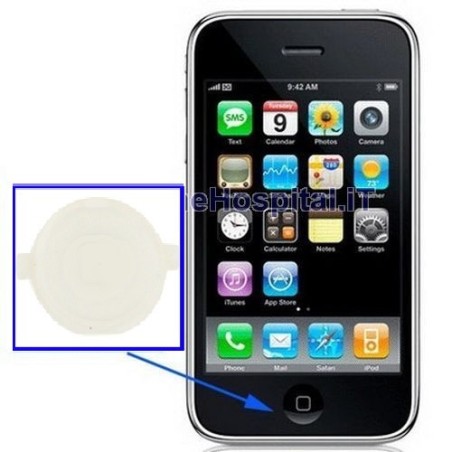White Home Button for iPhone 3G - 2