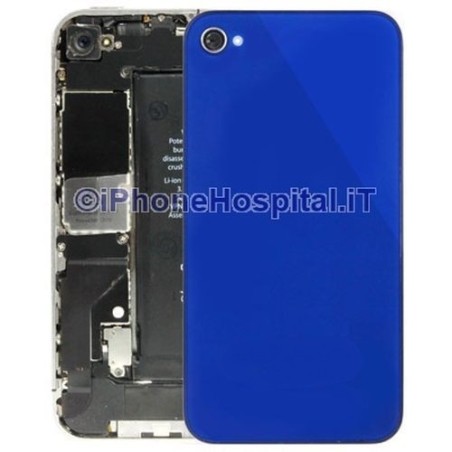 Funda Retro Azul iPhone 4G - 3