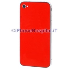 Red Retro Cover for iPhone 4G