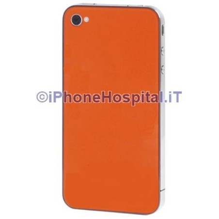 Orange Retro Cover for iPhone 4G