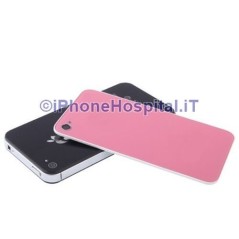 Funda trasera rosa para iPhone 4G