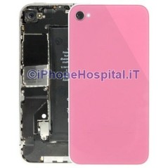Cubierta trasera rosa para iPhone 4G - 3