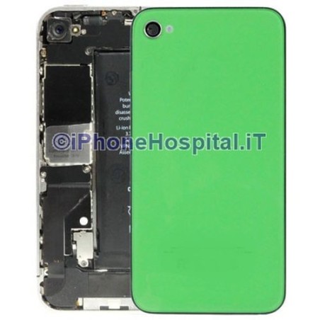 Coque arrière verte pour iPhone 4G - 1