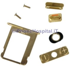 Metal ring - internal frame iPhone 4S Gold