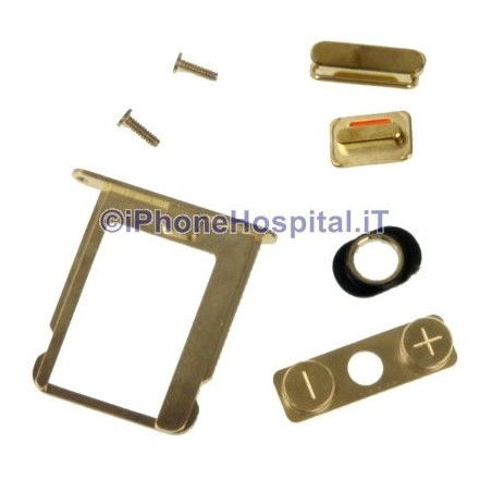 Metal ring - internal frame iPhone 4S Gold