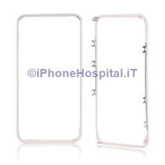 White Touch Screen Frame for iPhone 4G - 1
