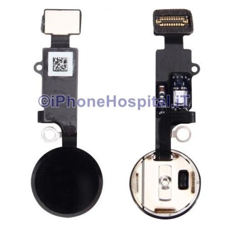 Bouton d'accueil - Câble flexible pour iPhone 7 / 7P Assemblé Noir ( Noir ) - 2