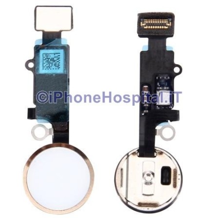 Tasto Home - Flex Cable per iPhone 7 / 7P Assemblato Oro ( Gold ) - 3