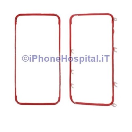 Marco Pantalla Táctil Rojo iPhone 4G - 1