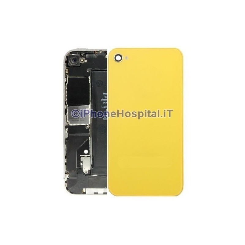 Retro Cover Giallo iPhone 4S - 1 Retro Cover Giallo iPhone 4S - 1