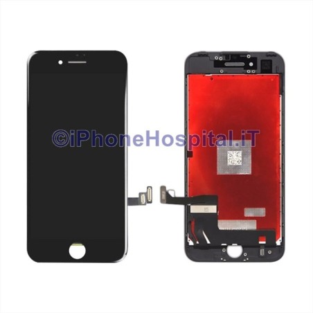 Vetro Touch Screen Lcd per iPhone 7 Nero Grado A - 2