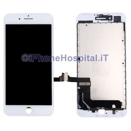 Cristal de pantalla táctil Lcd para iPhone 7 Plus (A1661 - A1784 -A1785 A1786) Blanco OEM - 2