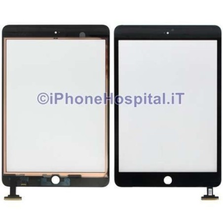 Vetro Ricambio Schermo Touch Screen Nero per Apple Mini / Mini 2 HQ  - 2