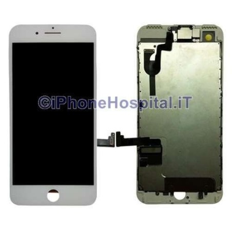 Schermo Vetro Touch Screen Lcd Assemblato per iPhone 7 Bianco - 1