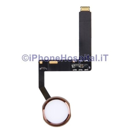 Botão Home Rosa Dourado - Cabo Flex para iPad Pro 9.7" - 1