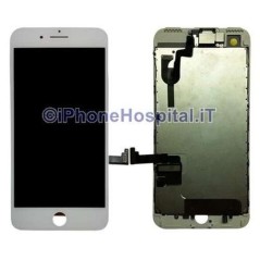 Tela de Toque de Vidro Montada LCD para iPhone 7 Plus Cor Branco - 2