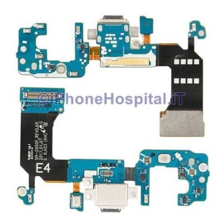 Conector de carregamento do microfone Dock para Samsung Galaxy S8 G950F - 1