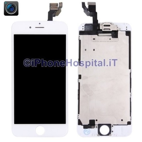 Schermo Vetro Touch Screen Lcd Assemblato per iPhone 6 Bianco OEM - 4