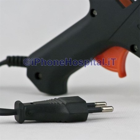 Mini pistolet à colle chaude 2 bâtons inclus