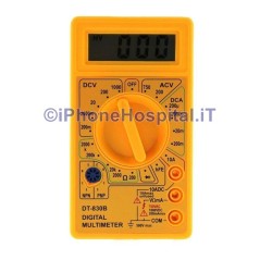 Probador Digital de Cristales Líquidos AC DC Prueba de Resistencia de Diodos Transistor