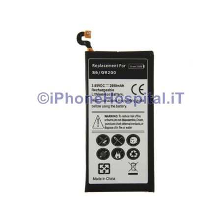 Batteria per Samsung Galaxy S6 G920 - G920F - G9200 - 1