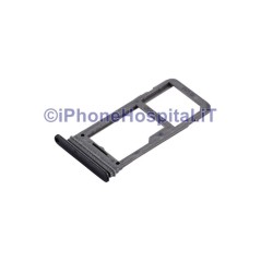 Samsung Support Sim Slot Trolley Tray Noir pour Galaxy S8