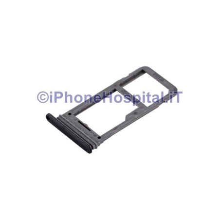 Samsung Soporte Sim Ranura Bandeja Trolley Color Negro para Galaxy S8