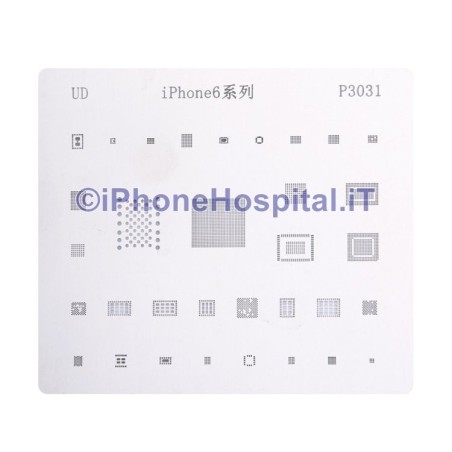 Stencil Reballing BGA per Apple iPhone 6 - 3