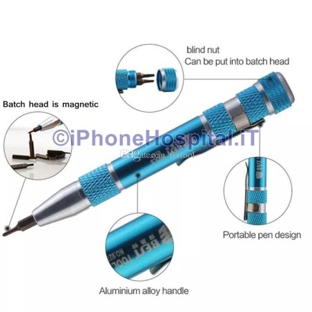 Samsungkit d'outils tournevis 9 en 1 pour iPhone, iPad, , HTC, Huawei - 4