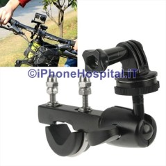 Suporte de bicicleta de motocicleta com montagem de tripé para GoPro HERO 5/4/3+/3/2mini DV - 4
