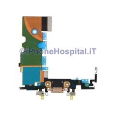 Connecteur Jack de charge Antenne de microphone pour casque d'écoute Or ( Gold ) pour iPhone 8