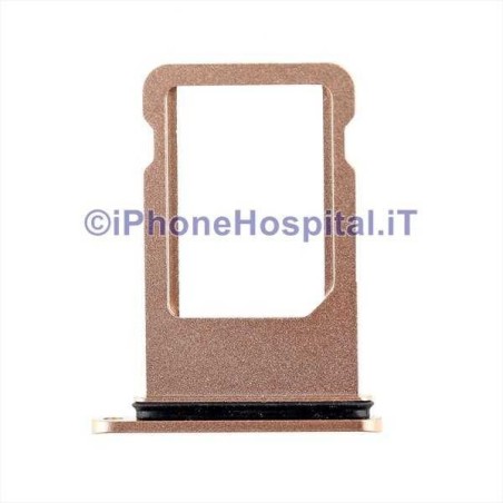 Sim Card Slot Tray Micro Sim Card Tray Gold for Apple iPhone 8
