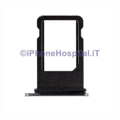 Apple Bandeja para microtarjetas con ranura para tarjeta SIM negra para iPhone 8