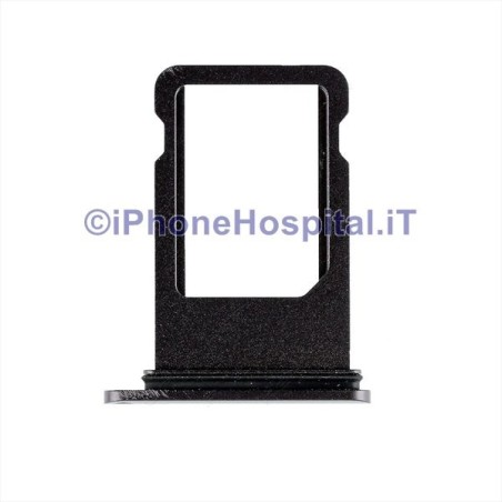 Sim Card Slot Tray Holder Micro Sim Card Tray Black for Apple iPhone 8