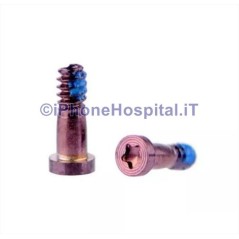 Par 2 Tornillos para iPhone 7 y 7 Plus Color Oro Rosa - 1