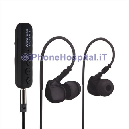 Fone de ouvido estéreo Bluetooth esportivo V4.1 + EDR.