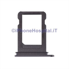 Apple Support Sim Trolley Slot pour iPhone X Noir