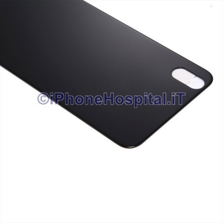 Apple Coque arrière de batterie en verre pour iPhone X Noir