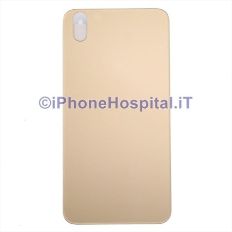 Apple Batería de cristal Cubierta trasera para iPhone X Oro