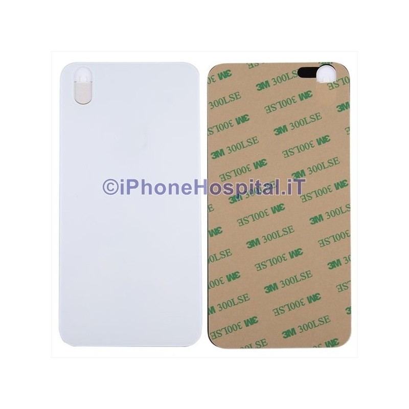 Copertura Posteriore Coperchio Retro Batteria in Vetro per Apple iPhone X Bianco - 4 Copertura Posteriore Coperchio Retro Batteria in Vetro per Apple iPhone X Bianco - 4