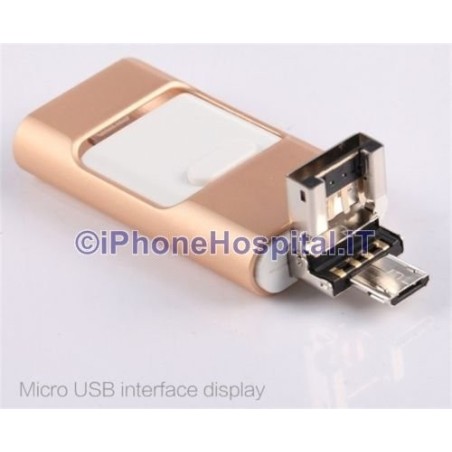 clé USB i-Flash Drive 256 Go pour iPhone X 8 8+ 5 5S 5C 6 6+ Android