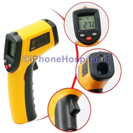 Professional Infrared Thermometer Laser Sight Temperature 2 - 4