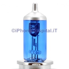 Paire d'ampoules halogènes H4 blanches 100w à effet xénon 6000K 2400 Lumens