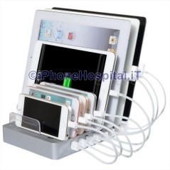 Chargeur rapide professionnel 8 ports USB 19,2A AC100-240V - 3